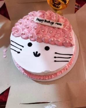 Customised chocolate cake